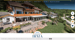 Desktop Screenshot of pension-irma.it